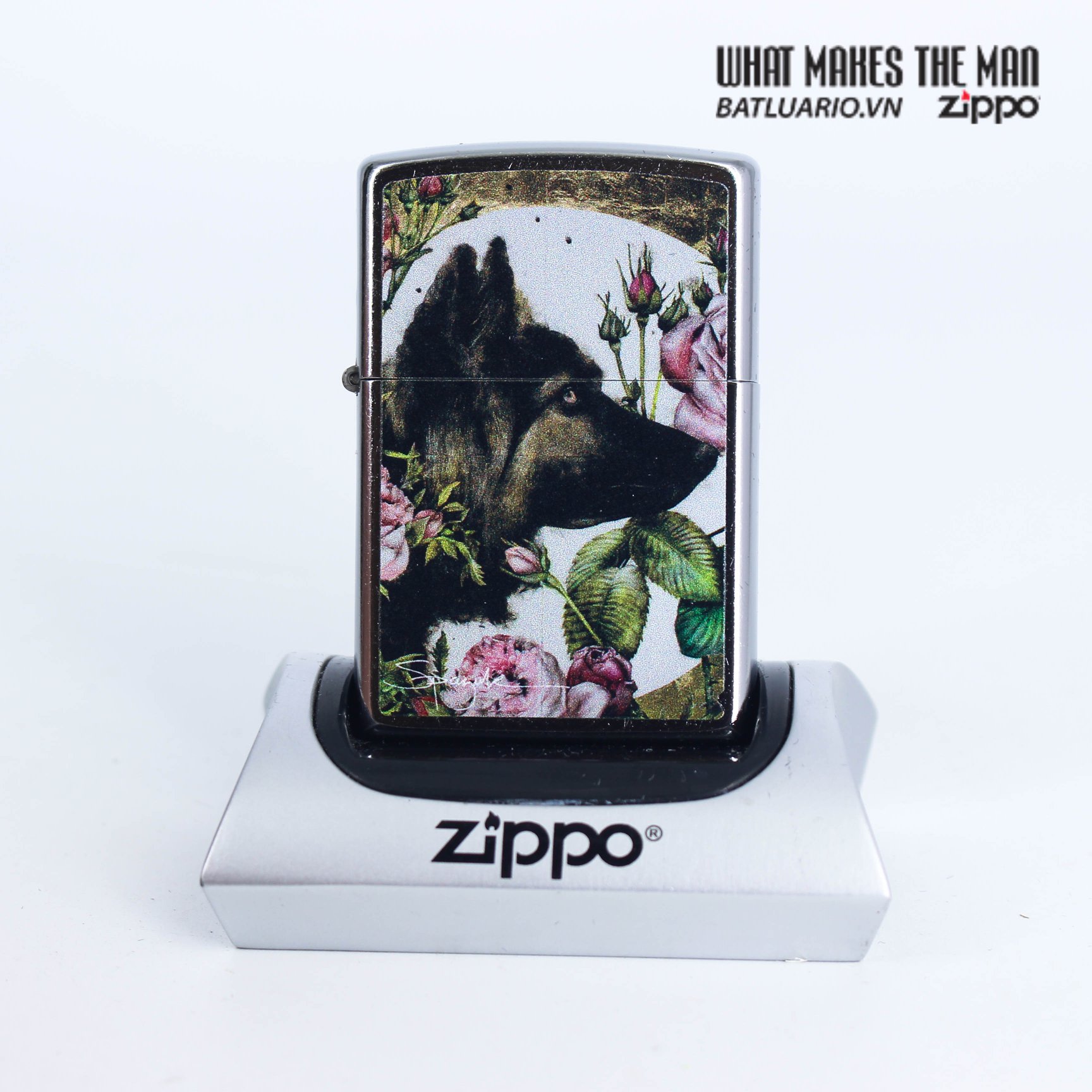 Bật Lửa Zippo 49089 – Zippo Spazuk German Shepherd