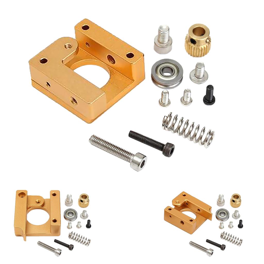 Replacement Aluminum MK8 Extruder Drive Feeder DIY Kit For Reprap 3 Types