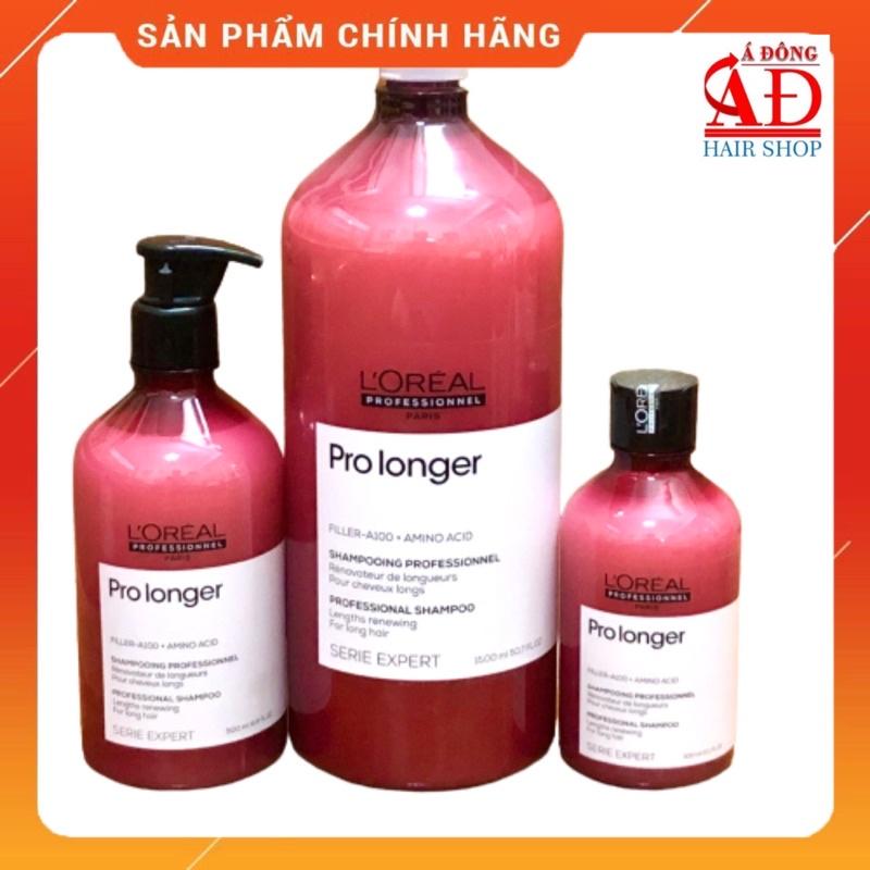 DẦU GỘI XẢ HẤP Ủ DƯỠNG TÓC LOREAL PRO LONGER 2021 CHẮC KHOẺ GIẢM ĐỨT GÃY 500ML