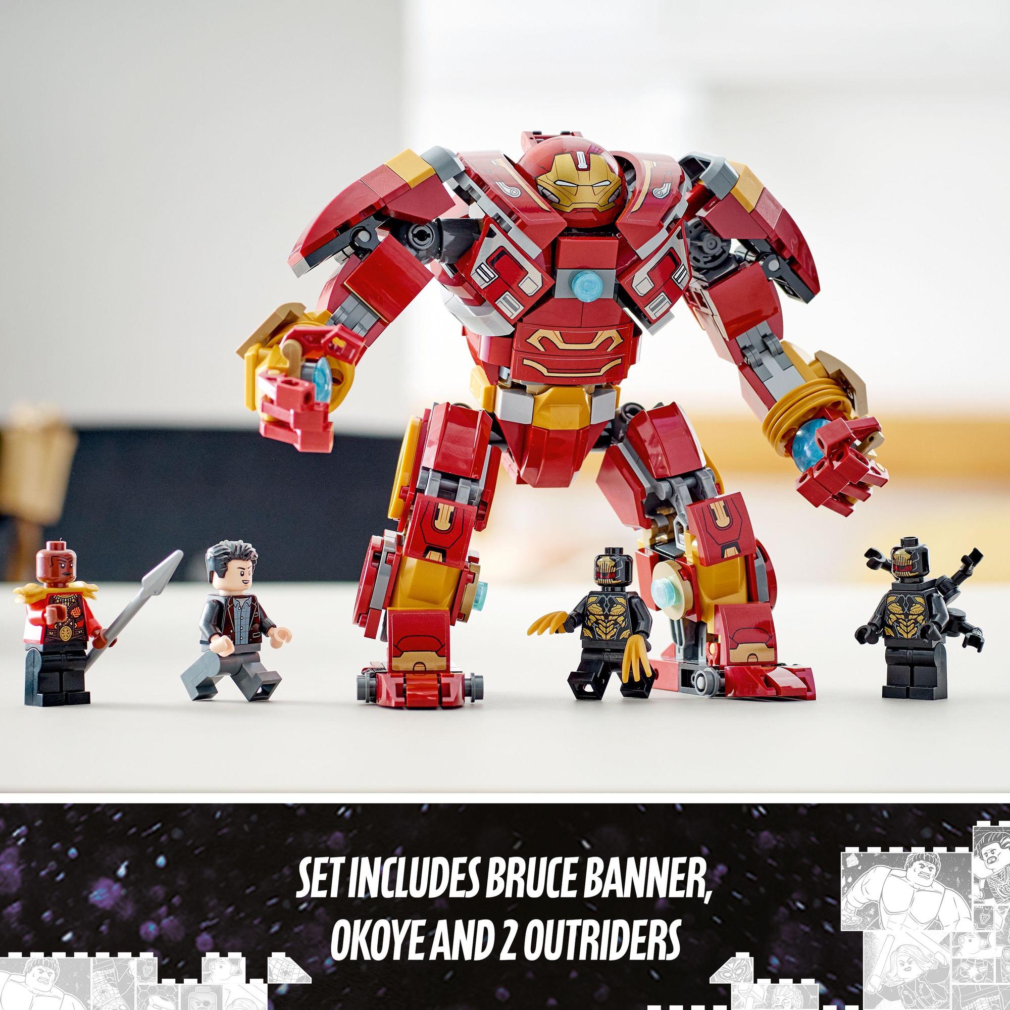 LEGO Superheores 76247 Chiến Giáp Hulk Buster (385 Chi Tiết)