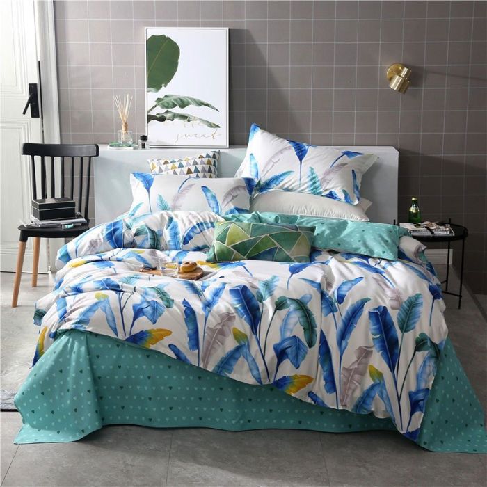 Bộ chăn ga gối Cotton cao cấp 1m6x2m MNT215