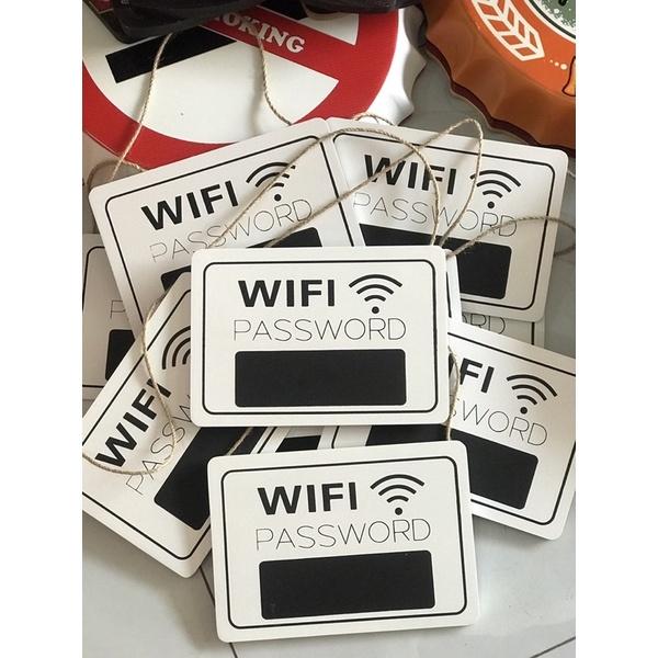 BẢNG TREO GHI PASS WIFI CHO QUÁN,SHOP,STORE DỄ DÀNG SỬA ĐỔI