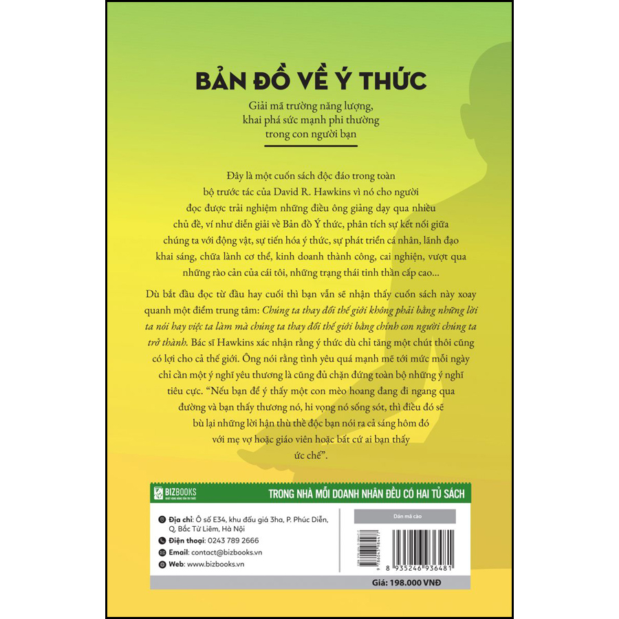 Bản đồ về ý thức: Giải mã trường năng lượng, khai phá sức mạnh phi thường trong con người bạn