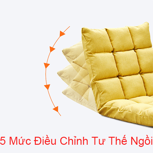 GHẾ SOFA ĐỆM BỆT KHÔNG CHÂN NHẬT BẢN 110x55CM (GIAO MÀU NGẪU NHIÊN)