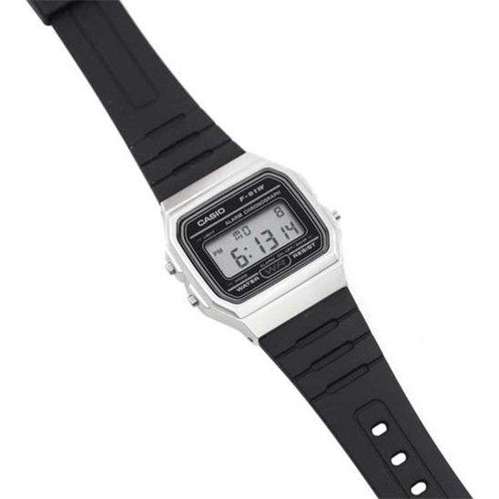 Đồng Hồ Nam Dây Cao Su Casio F-91WM-7ADF (38.2 x 35.2 mm)