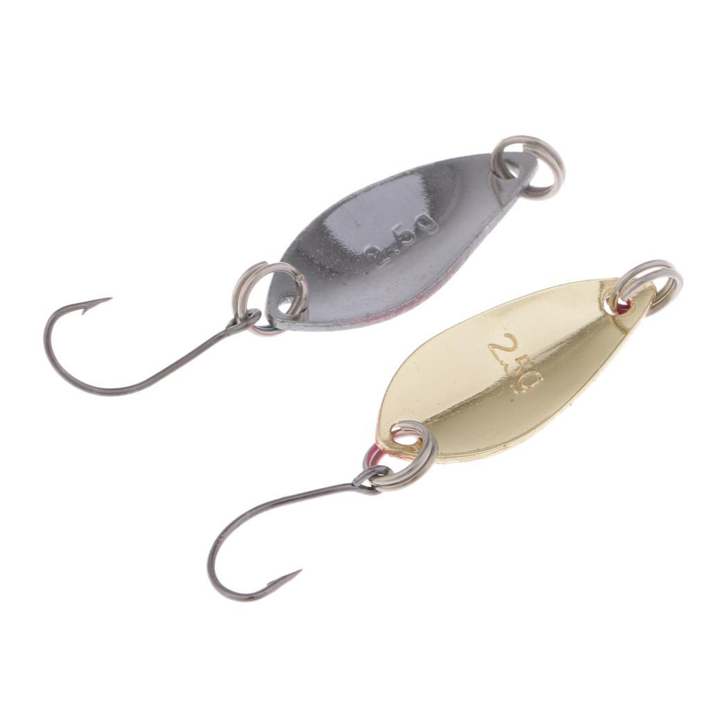 13 Pieces Spinner Spoon Fishing Lure Hard Metal Jig Head Wobblers Lure Popper Baits