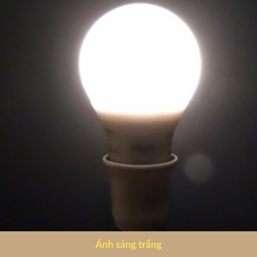 Bóng Đèn Led Bulb HUTA Đuôi E27, Tiết Kiệm Điện, Chống Nước, Ánh Sáng Trắng/Vàng, Công Suất 3w/5w/7w/9w/12w/18w, Trang Trí Quán Cà Phê, Nhà Hàng