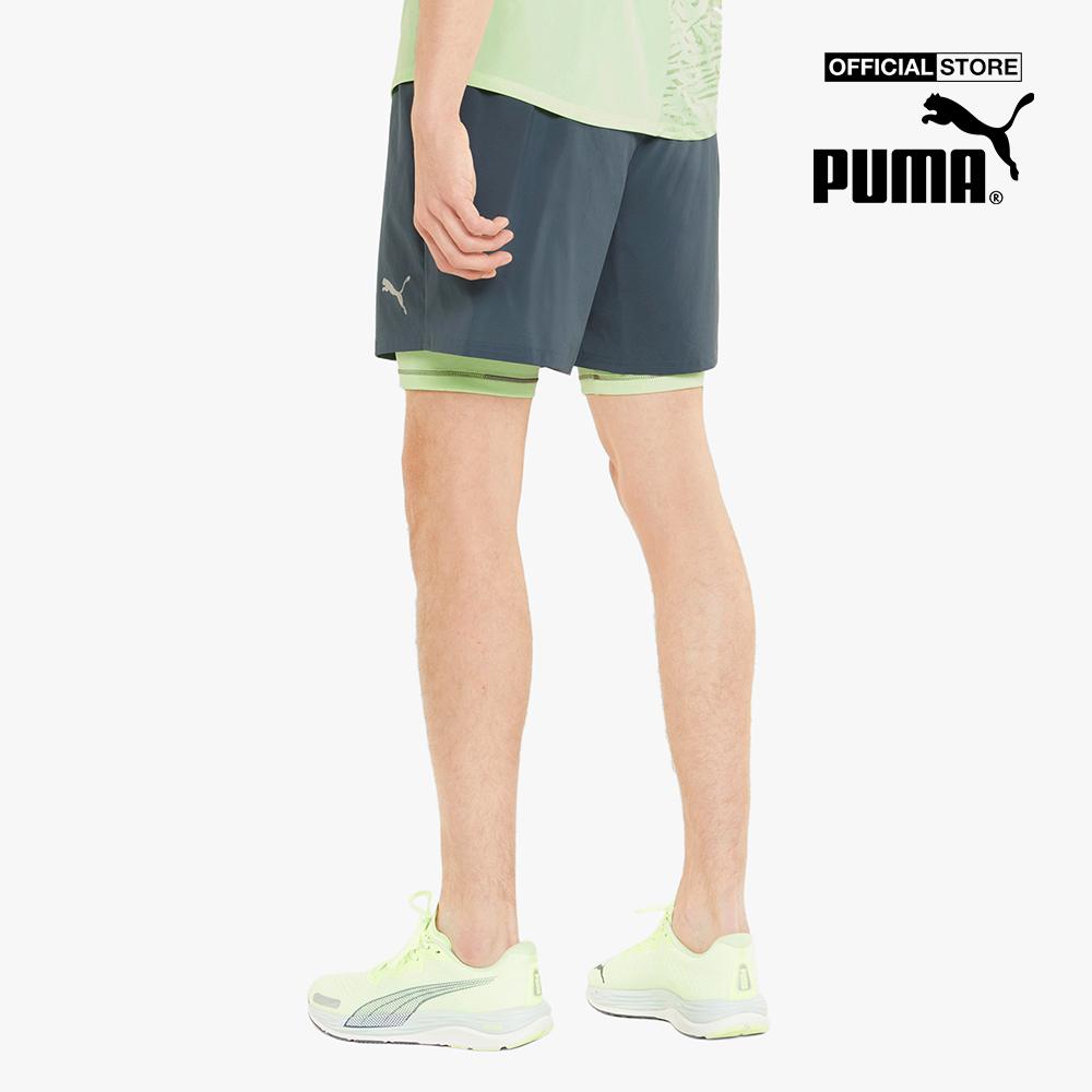 PUMA - Quần shorts thể thao nam RUN 2 In 1 5&quot; 521049