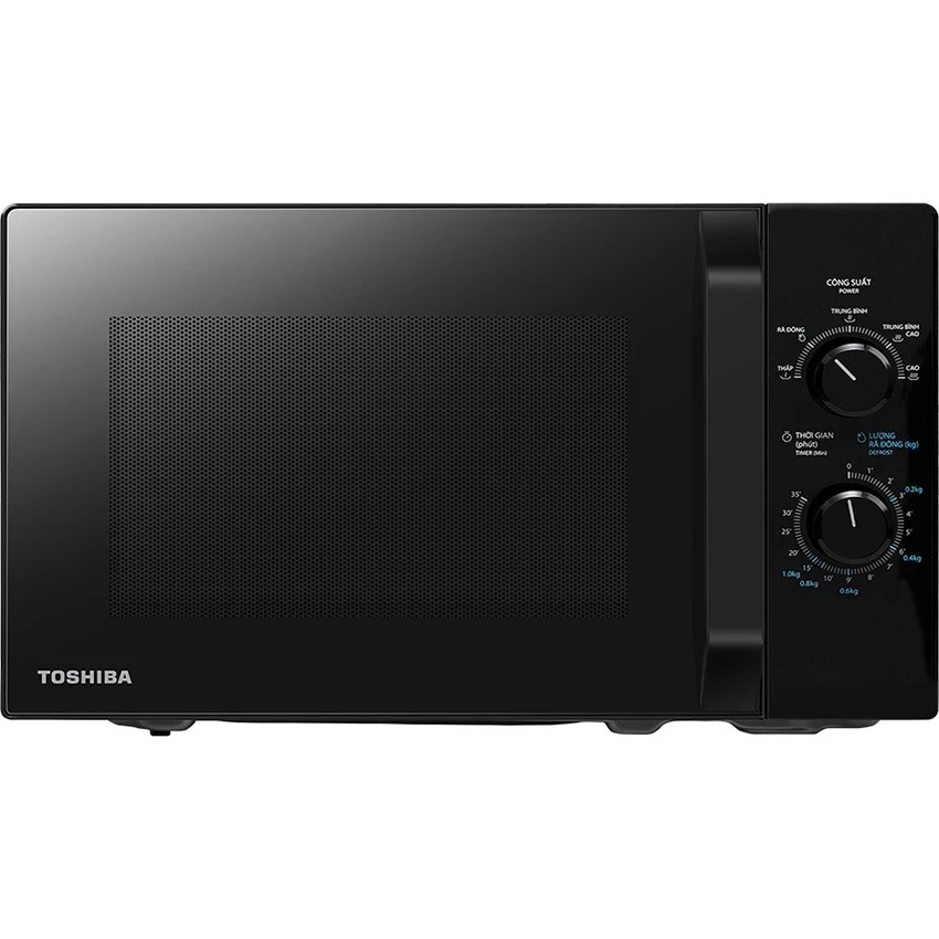 Lò Vi Sóng Toshiba MW2-MM20P, 20Lit - 700w, Núm Cơ Dễ Sử Dụng, Hàng Chính Hãng