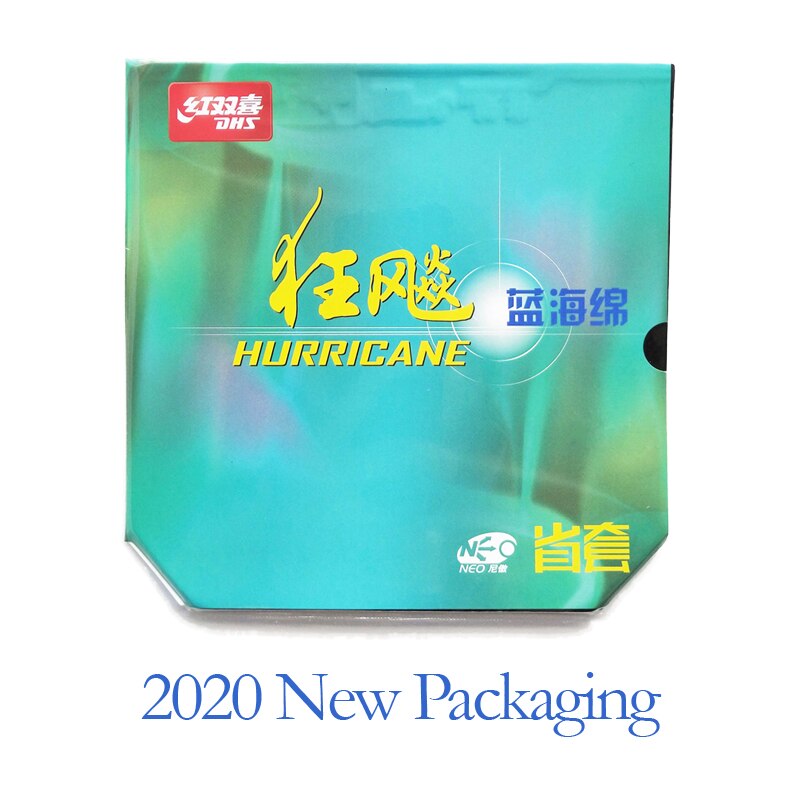 Mặt Vợt Bóng Bàn Tàu Đạo DHS Hurricane 3 (H3) NEO Lót Xanh Tuyển Tỉnh