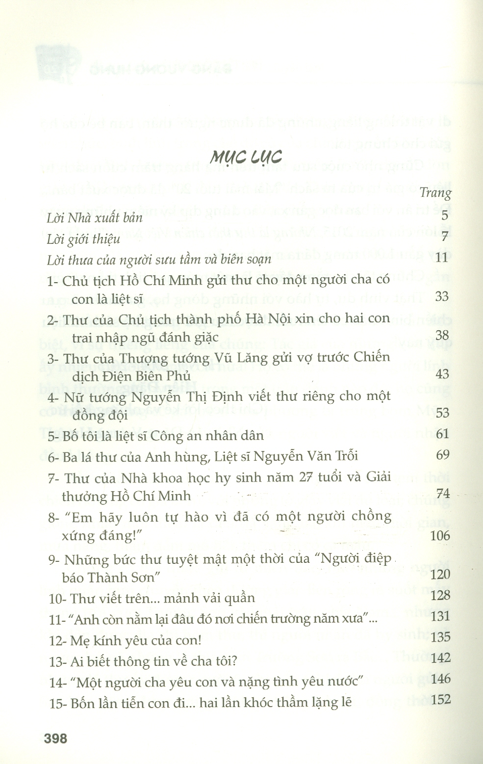 NHỮNG LÁ THƯ THỜI CHIẾN VIỆT NAM (Tuyển tập) - Đặng Vương Hưng - NXB Chính trị Quốc gia sự thật - bìa mềm