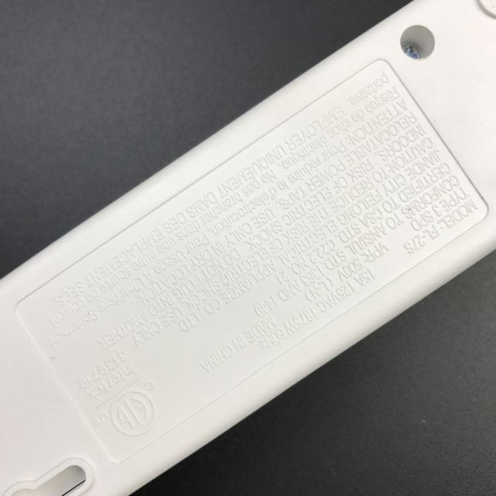 US Plug Patch Board 110V Six Wiring Socket US Plug Extension Cord