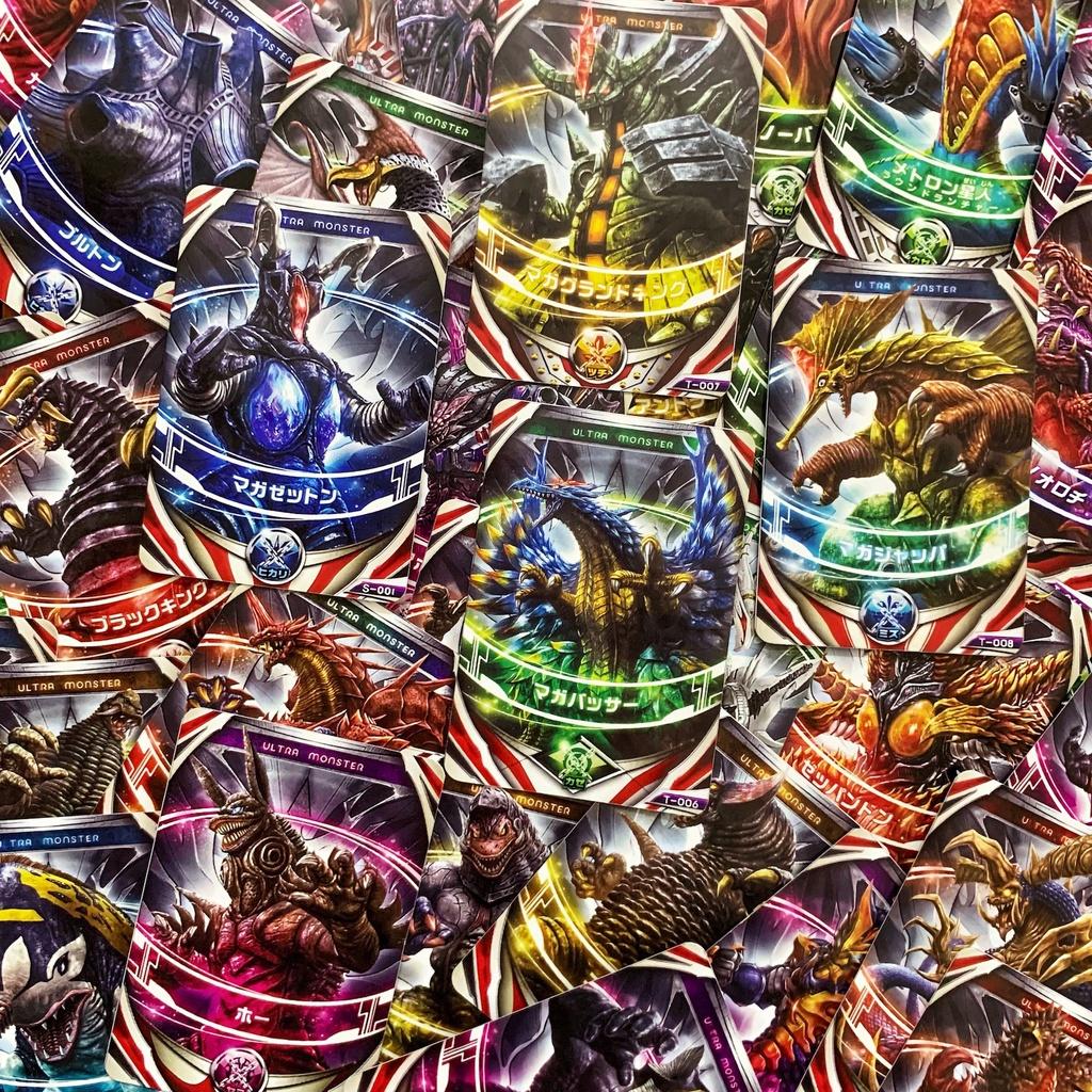 Trọn bộ 36 Thẻ bài Ultraman Card Orb: Fusion - Ultra Monster