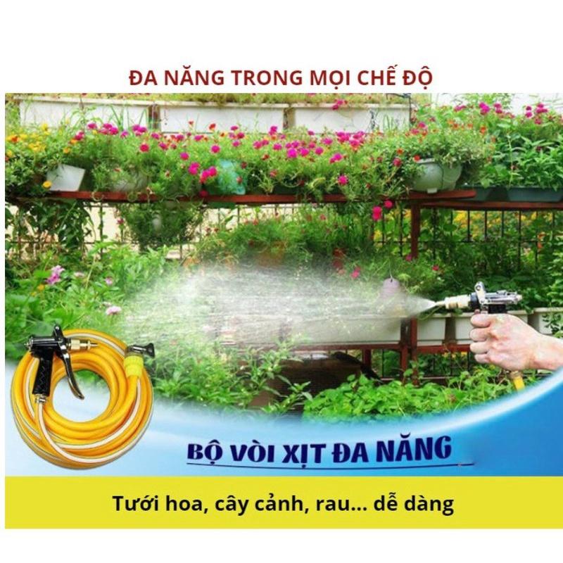 Bộ vòi Nước xịt tăng áp lực nước FUJITA dây dài 15 mét