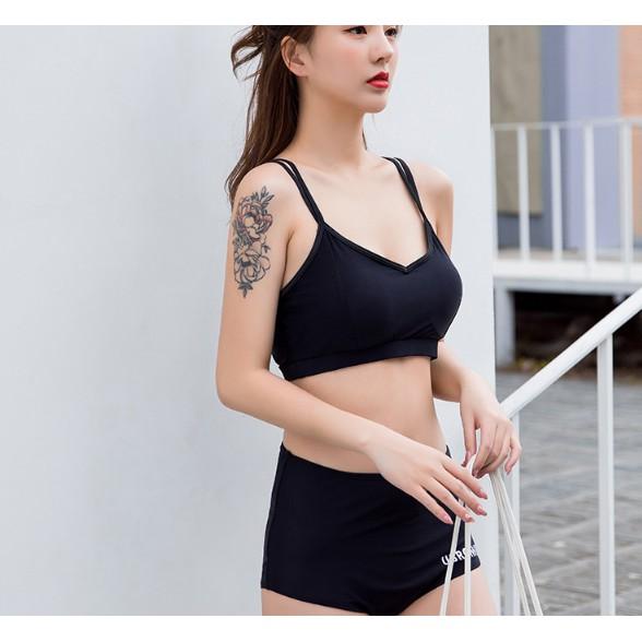Đồ bơi nữ đi biển QUEEN BIKINI Bikini 2 mảnh đi biển Quảng châu BIK004