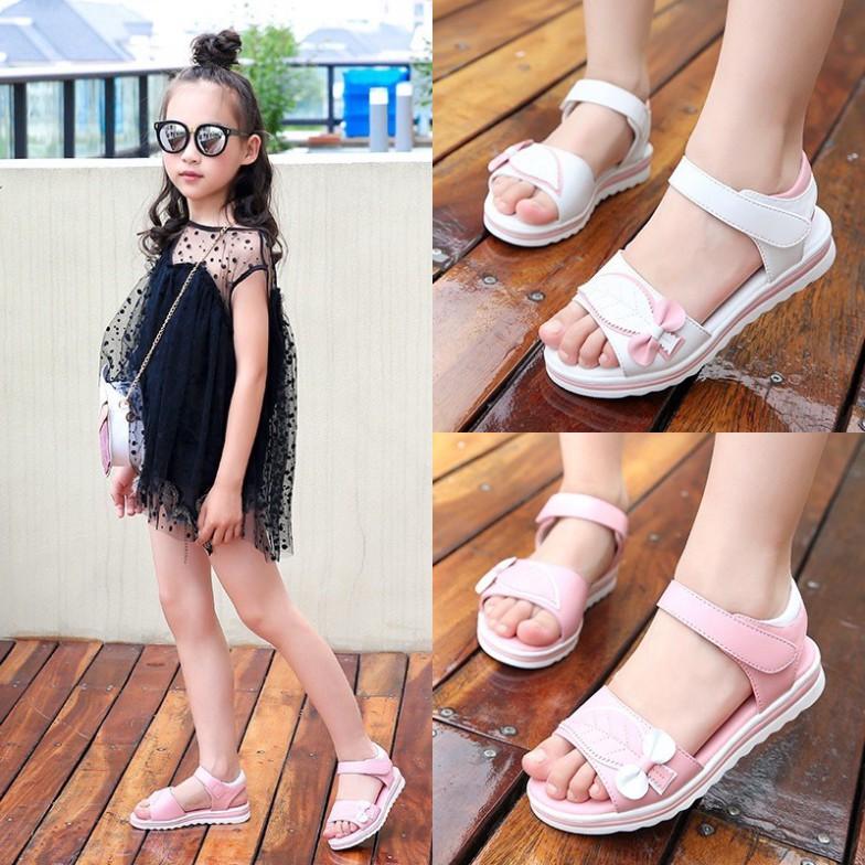 Dép sandal cho bé gái siêu nhẹ cho bé từ 4-11 tuổi