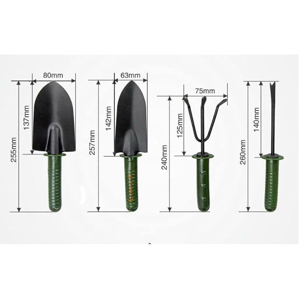 BỘ CUỐC XẺNG LÀM VƯỜN 4 CHI TIẾT LOẠI TO TIỆN DỤNG