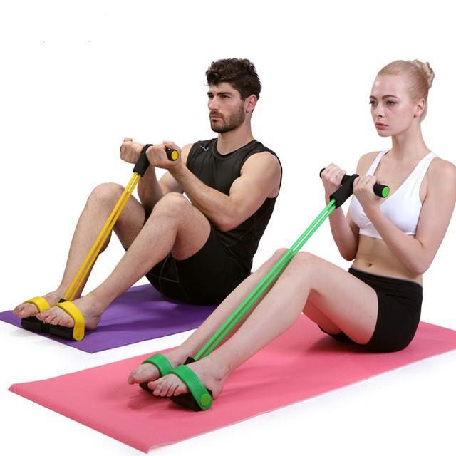 Dây Tập Gym Cơ Bụng, Dây kéo lưng, Dây tập thể dục, tập Gym Thon Gọn Nâng Cao Sức Khỏe