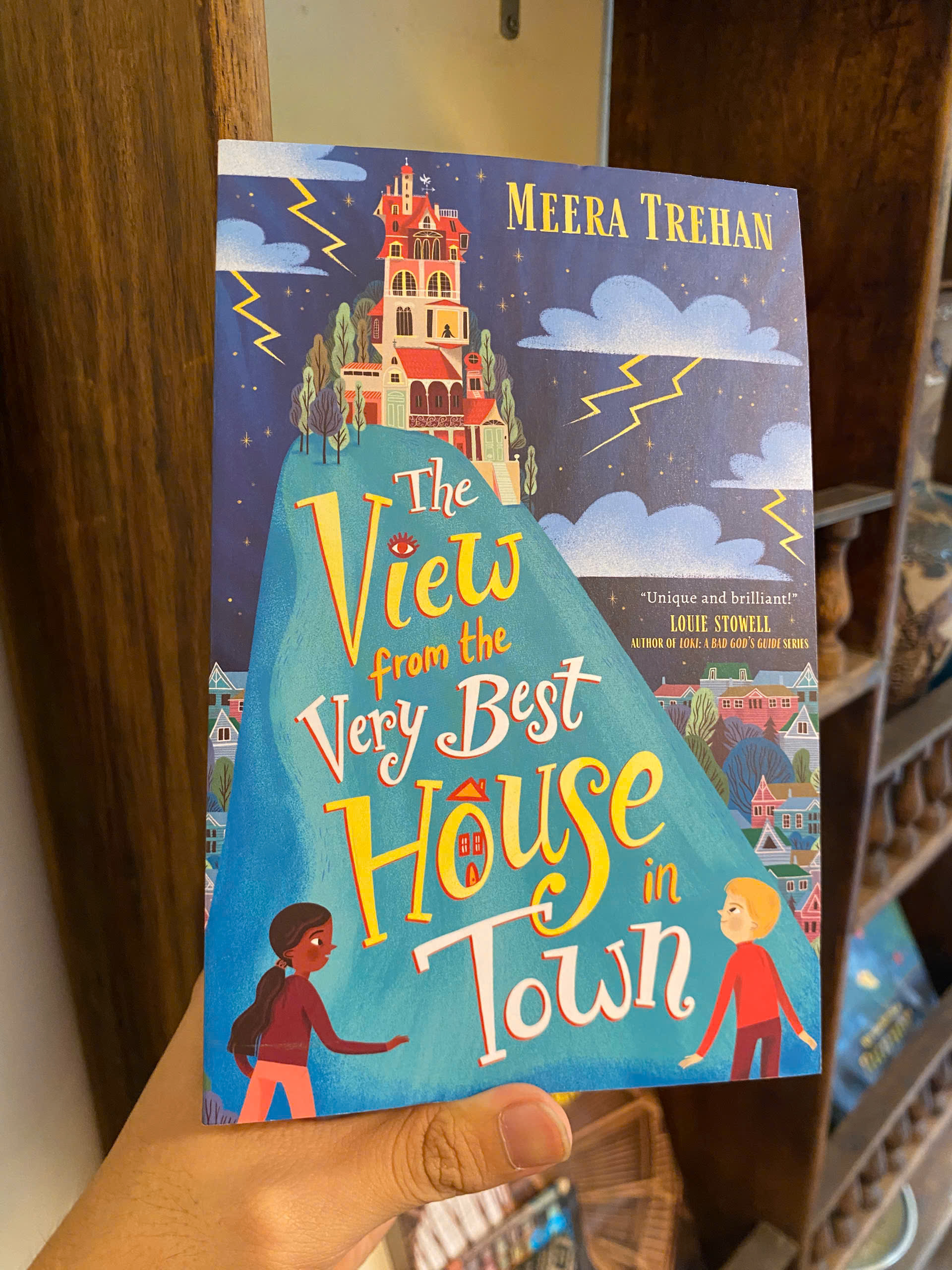 Sách - The View from the Very Best House in Town by Meera Trehan | Children's Fiction English Book
