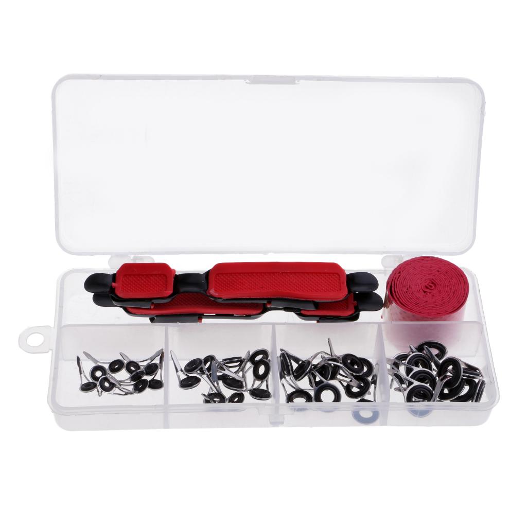 Adjustable Tackle Wheel Reel Seat Deck Rod Guide Rod Handle Tape Kit