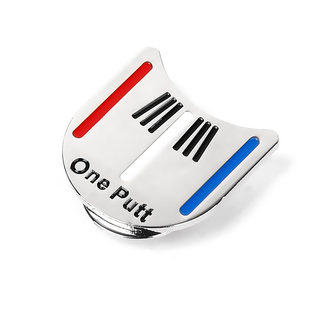 3X Golf Putting Alignment Tool Ball Marker with Hat Clip