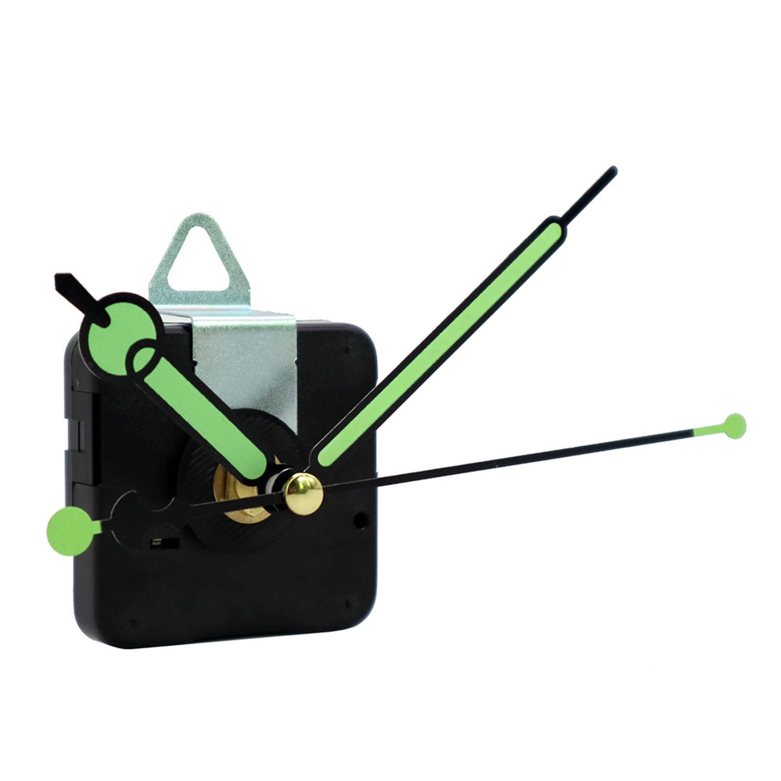 4X Black Wall Clock 3268 Movement Mechanism Hands Wall Repair Tool Parts