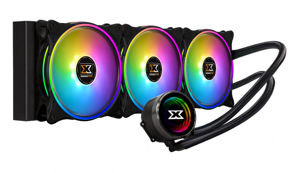 Quạt tản nhiệt XIGMATEK AURORA 360 (EN42814) - ARGB, SUPPORT AMD TR4, ALL IN ONE WATERCOOLING, - Hàng chính hãng