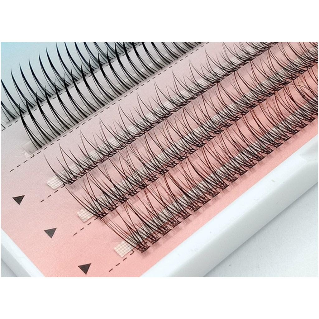Mi đuôi cá, mi chữ A, trụ, katun, xương cá các mẫu mi mới mix size , kiểu mẫu mới 2021