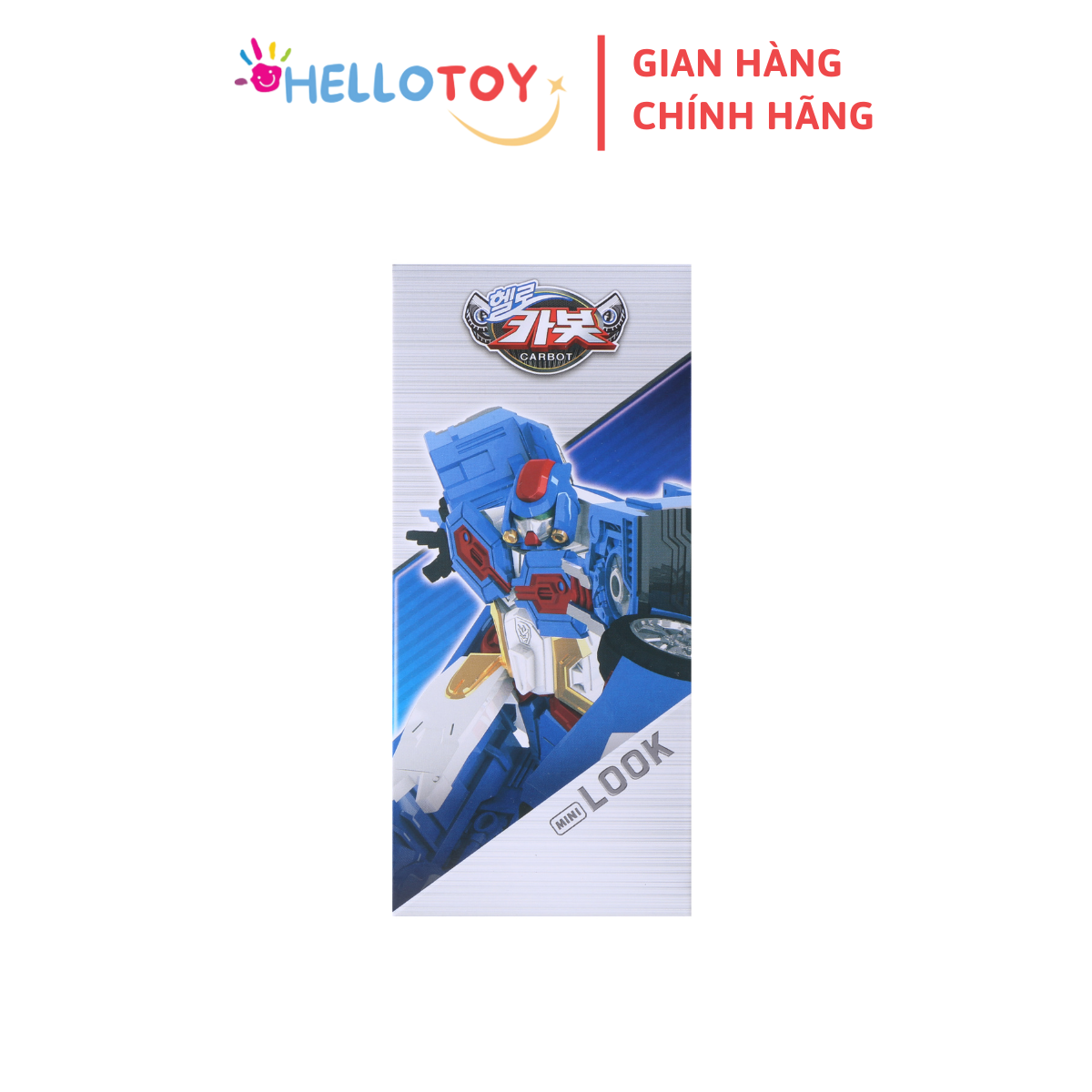 Đồ Chơi Mô Hình Lắp Ráp Xe Hơi Biến Hình HELLO CARBOT Mini Look