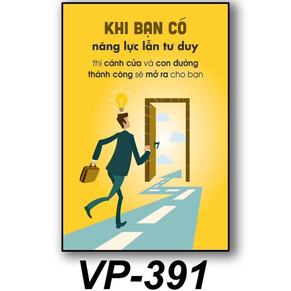 Tranh slogan cho văn phòng Tranh gỗ treo tường tạo cảm hứng làm việc giá chỉ 39k