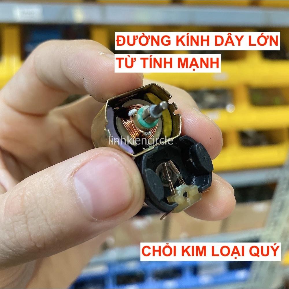 Siêu motor 130 tốc độ cực cao 50000 RPM điện áp 3.7V dùng pin RC cho x.e m.ô h.ình - LK0383