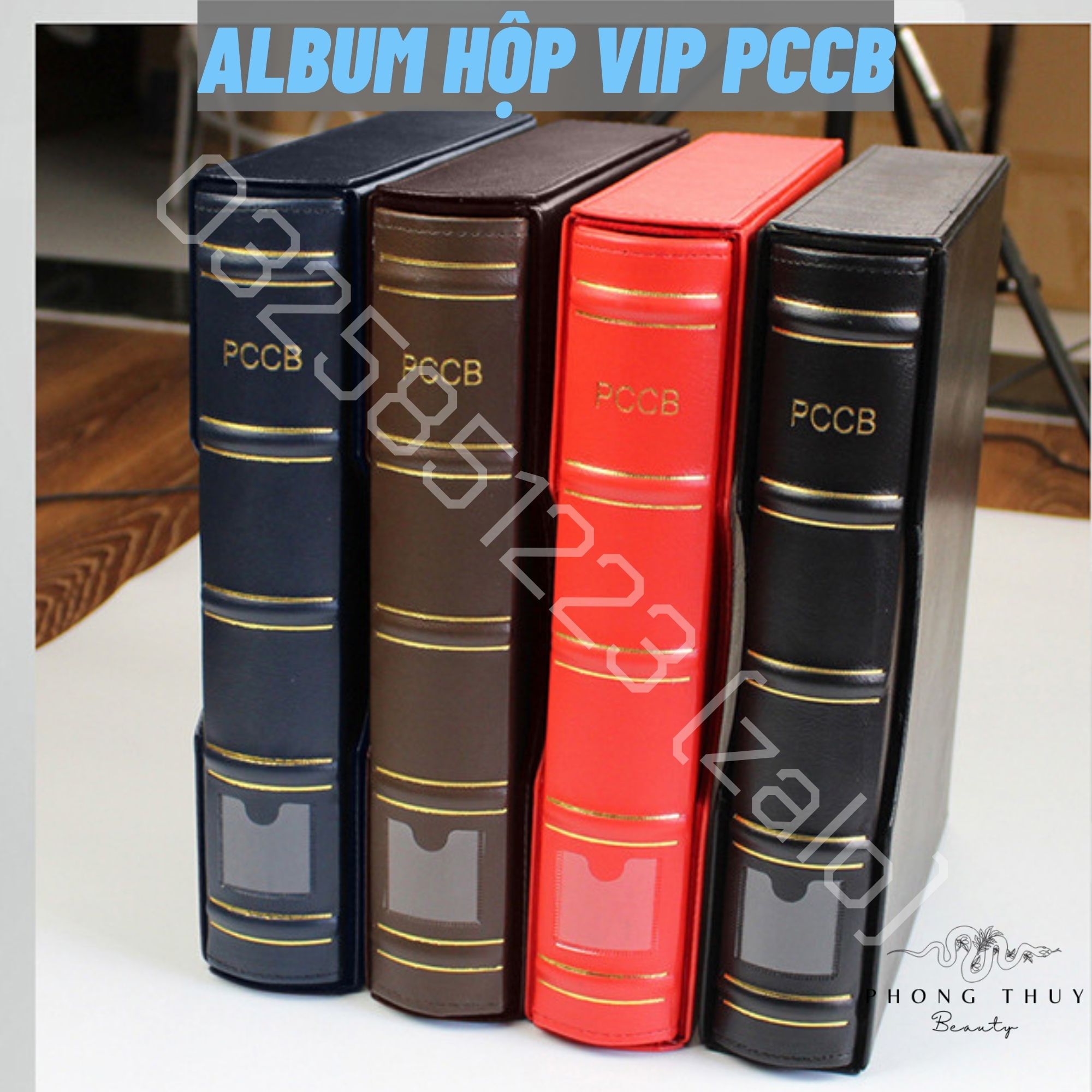 Bìa Album Vip Có Hộp Cao Cấp Chuyên Dụng Chính Hãng Của PCCB Đựng Tiền, Tem - Chưa Kèm Phơi