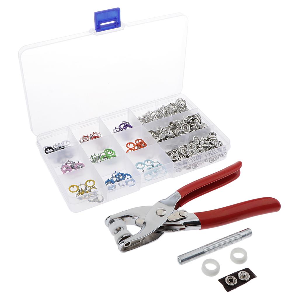 100 Bộ Rỗng Năm Móng Vuốt Nút Prong Snap Nút Khóa Cho Quần Áo