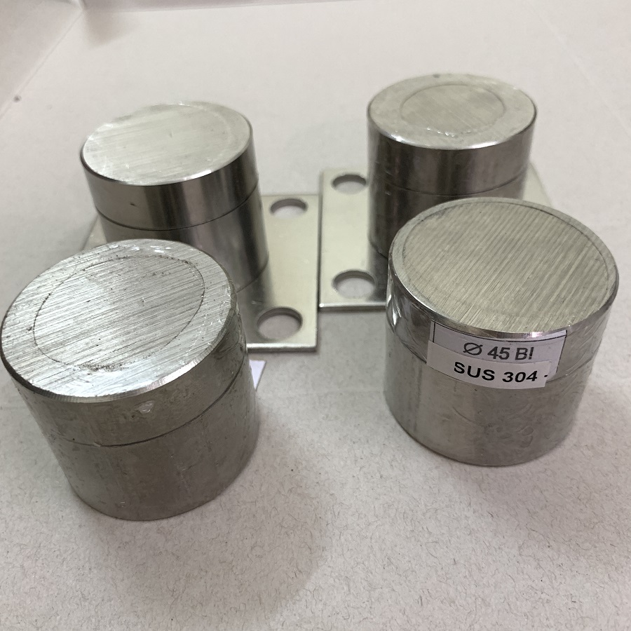 Bản lề cối xoay cửa cổng chịu lực - Chất liệu Inox 304 Ø45  - Dùng cho cửa 2 cánh