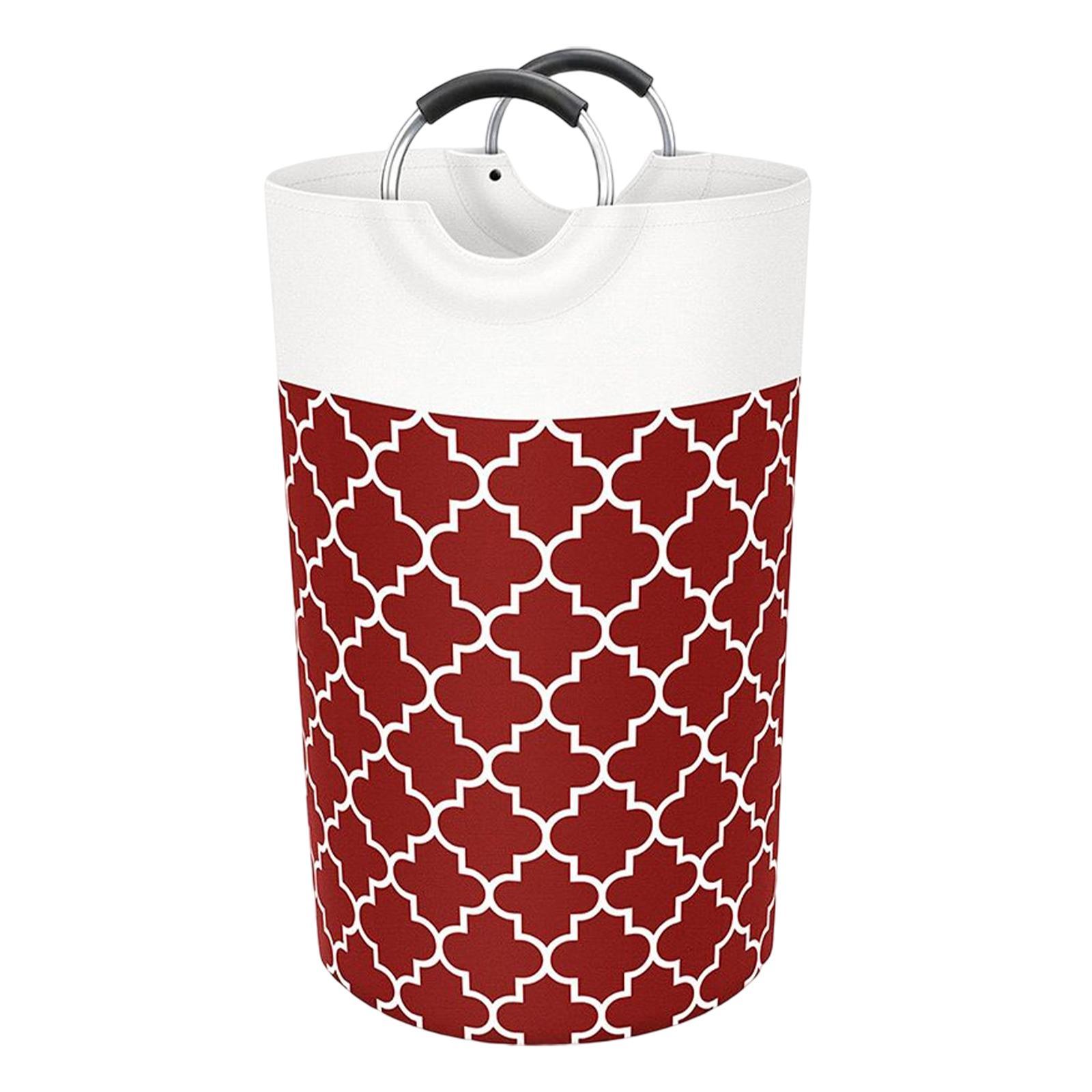2Pcs Laundry Organizer Bag Storage Clothes Basket for