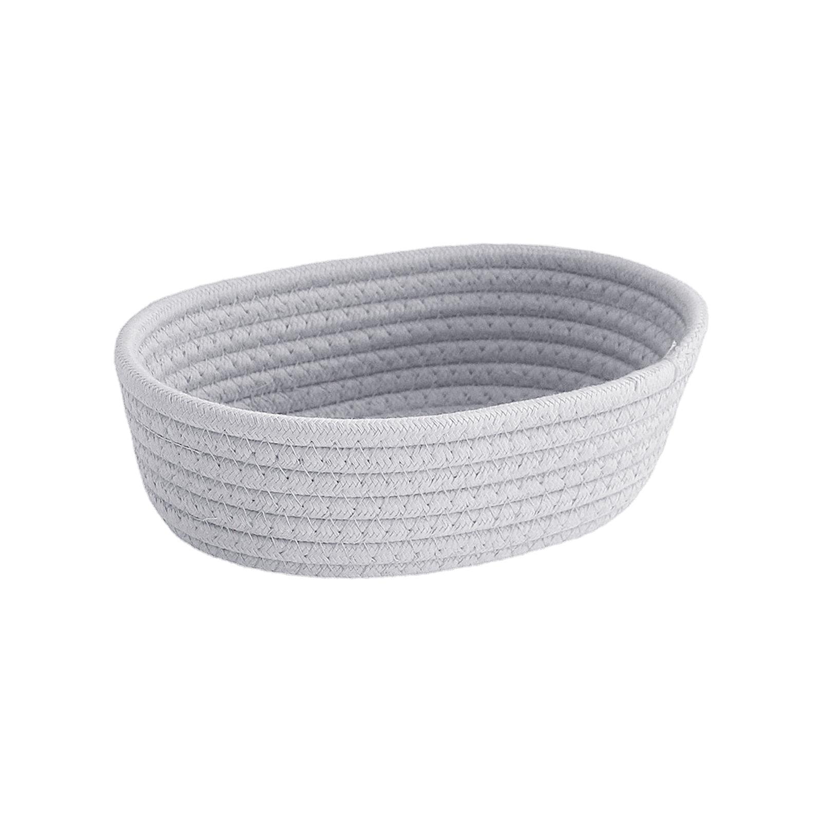 Small Storage Baskets, Decorative Basket, Perfume Makeup Organizer for Countertop Desktop Shelf