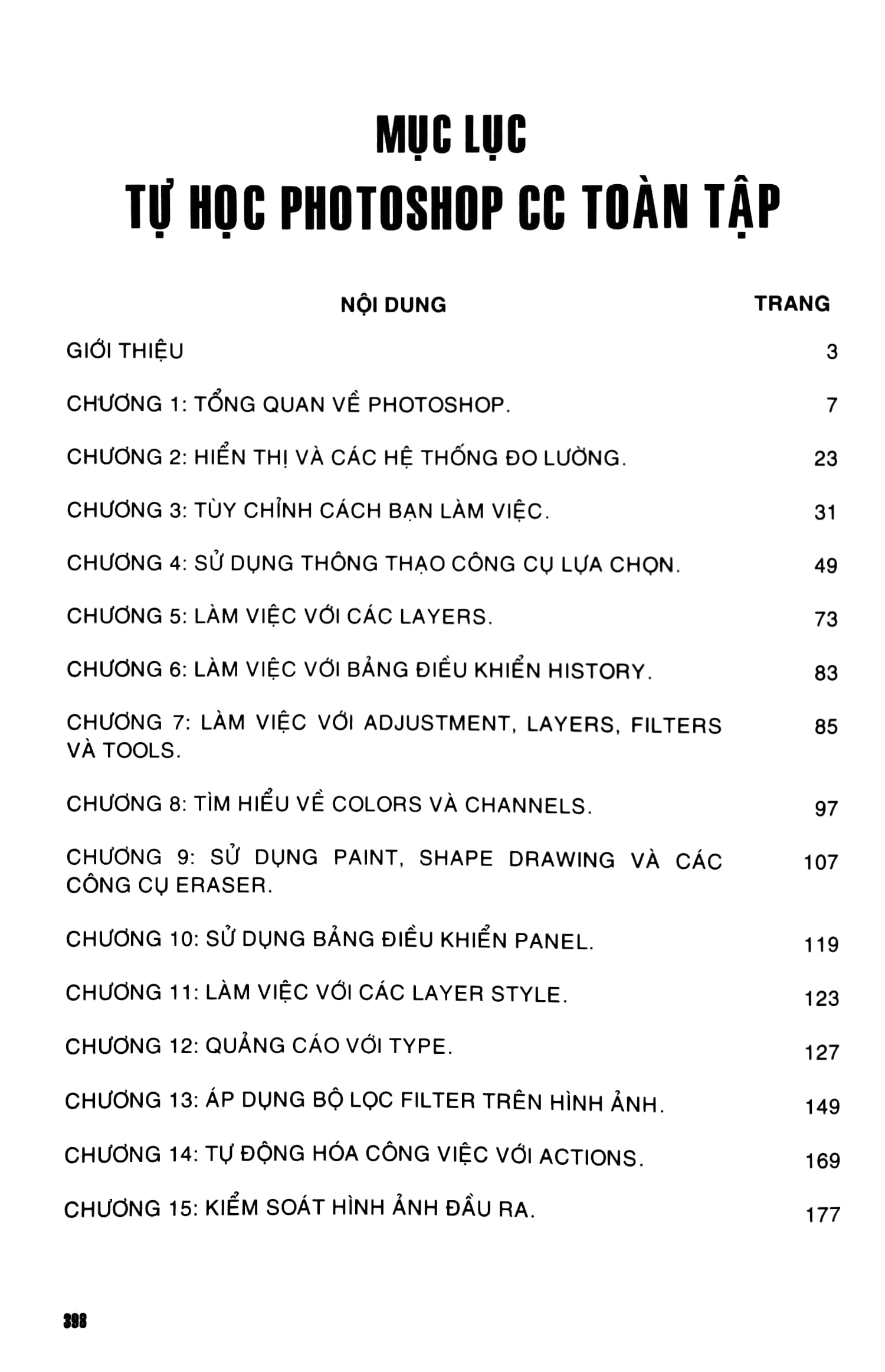 Tự Học Photoshop CC Toàn Tập - STK