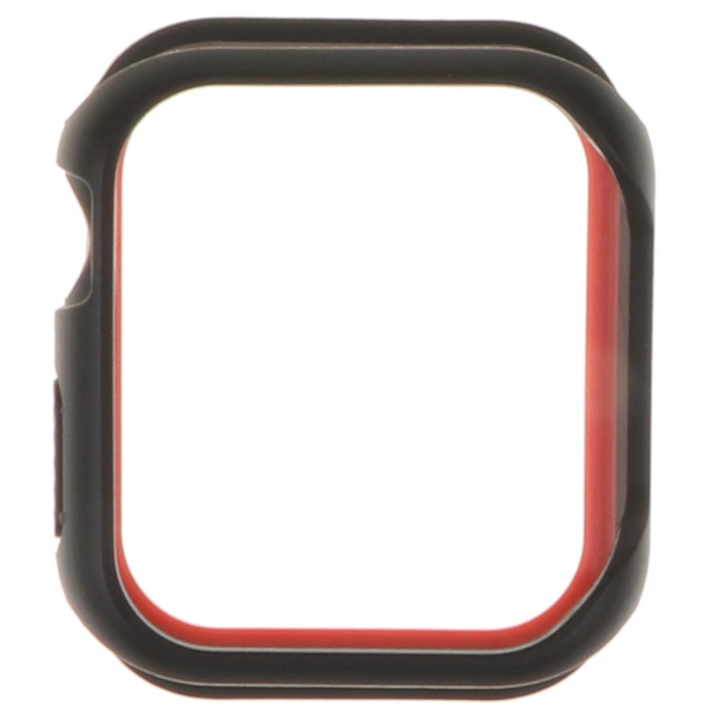 For  40mm Case Cover Protector Watch Protective Frame-Black