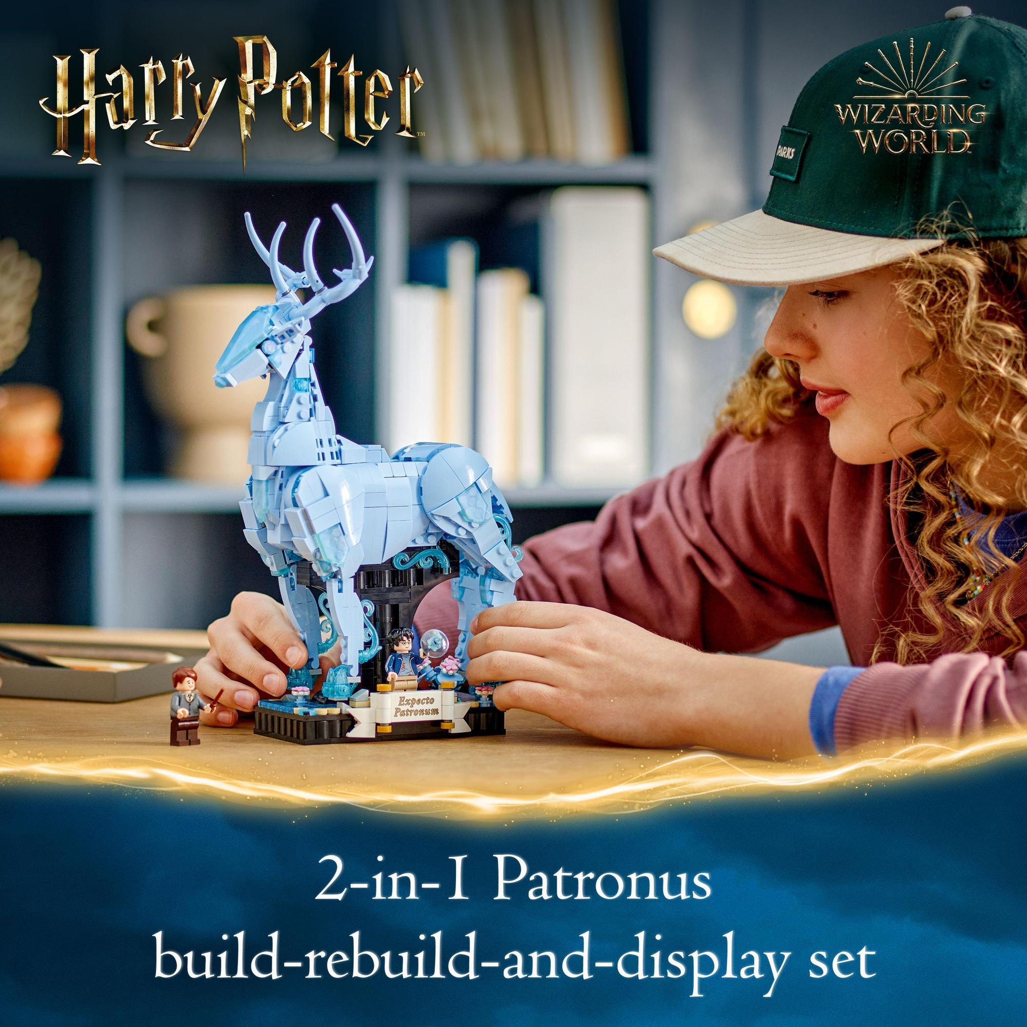 LEGO HARRY POTTER 76414 Đồ chơi lắp ráp Hươu thần hộ mệnh của Harry Porter (754 chi tiết)