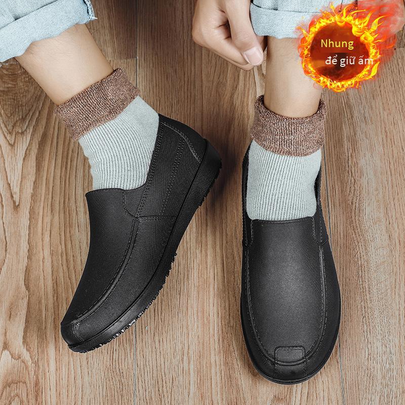 Giày câu cá chống thấm nước chống trượt cho nam Ủng đi mưa cho nam