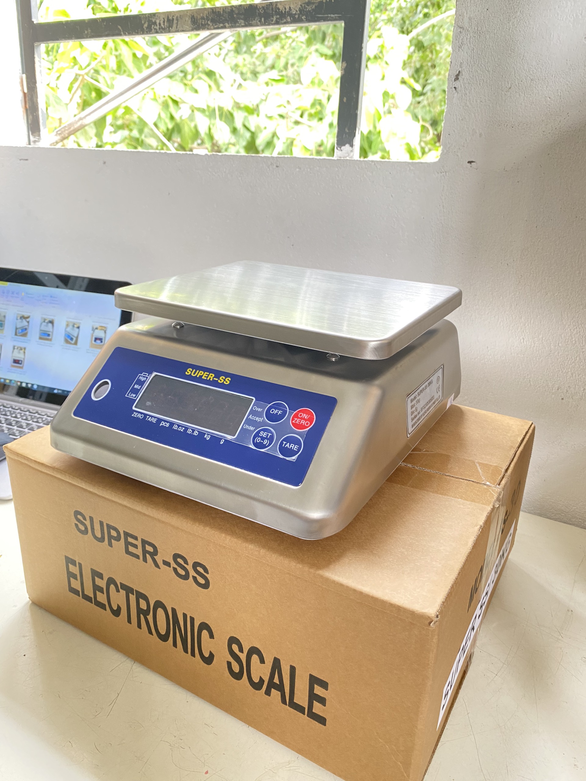 Cân Thủy Sản TPS15 Super SS, Mức cân 15kg độ đọc 2g
