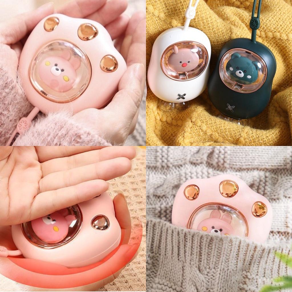 Máy Sưởi Mini Cầm Tay Hình Chân Mèo Siêu Cute