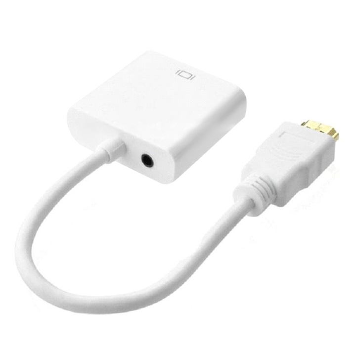 Cáp chuyển HDMI sang VGA và âm thanh