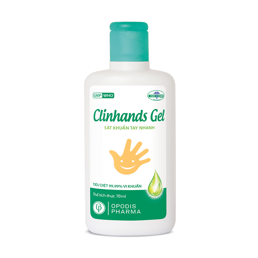 Dung dịch sát khuẩn tay nhanh dạng Gel - Clinhands Gel 70ml