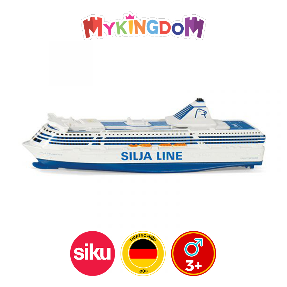 Đồ Chơi Mô Hình SIKU 1729 Du Thuyền Silja Symphony