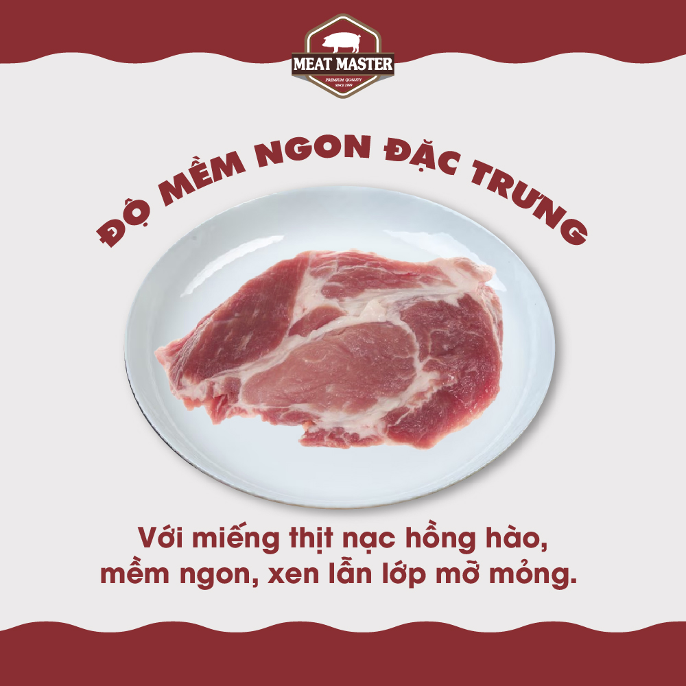 Thịt vai heo Meat Master ( 400G ) - Giao nhanh