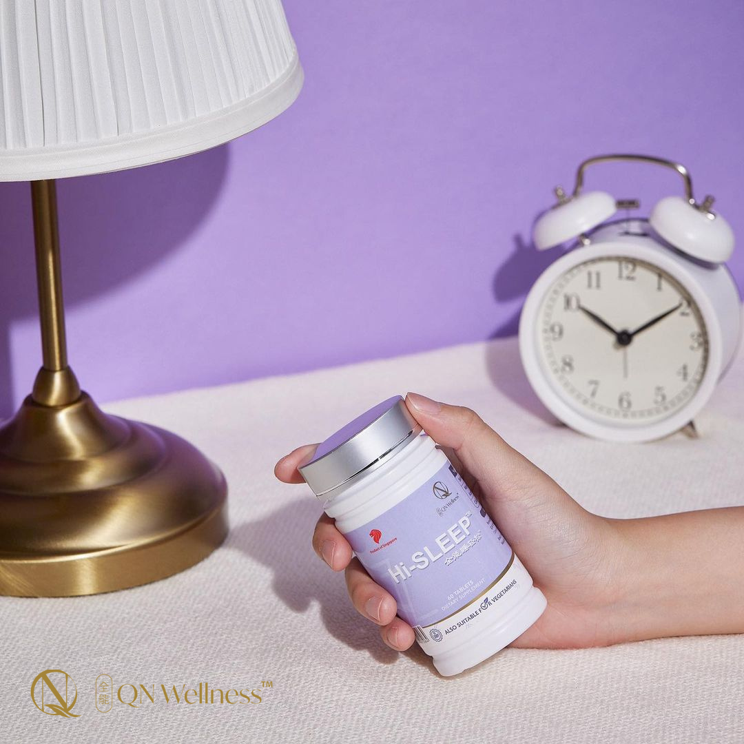 Combo Siêu Ưu Đãi Viên Uống Hi-Sleep QN Wellness Giúp Trẻ Hóa Làn Da, Giải Tỏa Căng Thẳng, Cải Thiện Giấc Ngủ, Nâng Cao Sức Khỏe Thể Chất & Tinh Thần - Hộp 60 Viên x 3