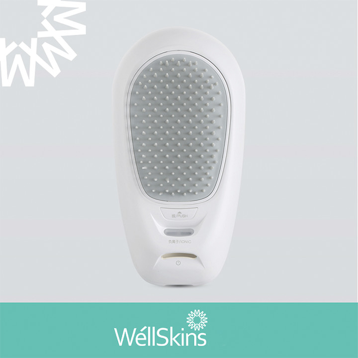 Lược chăm sóc tóc ion âm  wellskins fz200
