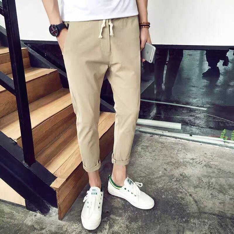 Quần kaki basic pant vải mềm mịn
