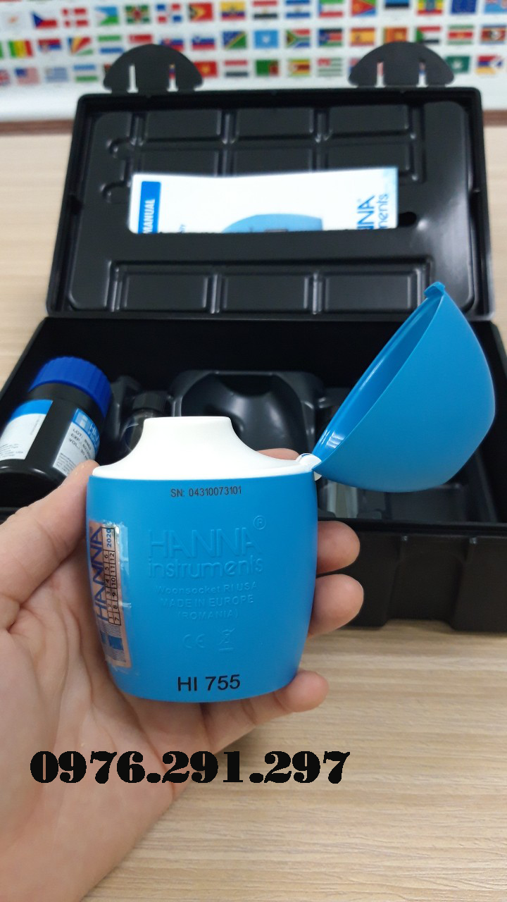 Máy đo kiềm trong nước - Máy đo kiềm Hanna HI755